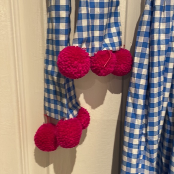 Sundress Gingham Pom Pom dress - Picture 3 of 7